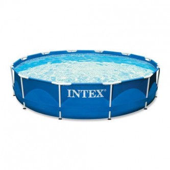 Каркасный бассейн круглый INTEX Metal Frame, 28210, 366х76 см