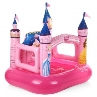 Батут надувной Bestway Замок (85 кг) Disney Princess 157х147х163см (91050)