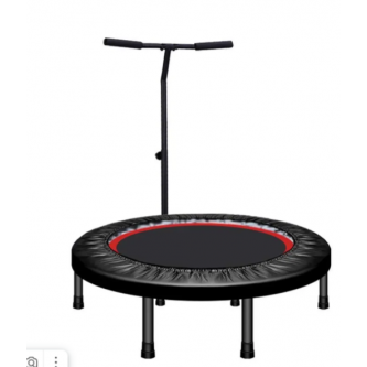 Батут для фитнеса домашний складной SportFit d-102см до 200 кг