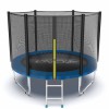 Батут с внешней сеткой и лестницей EVO JUMP External 6ft (Blue)