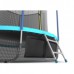 Батут с внутренней сеткой и лестницей + нижняя сеть EVO JUMP Internal 8ft (Германия)