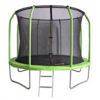Батут Bondy Sport BS10FTGR с сеткой и лестницей 305 см, green