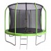 Батут Bondy Sport BS8FTGR с сеткой и лестницей 244 см, green