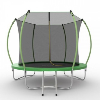 Батут с внутренней сеткой и лестницей EVO JUMP Internal 8ft (Green)