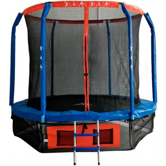 Батут DFC JUMP BASKET с сеткой 8FT-JBSK-B