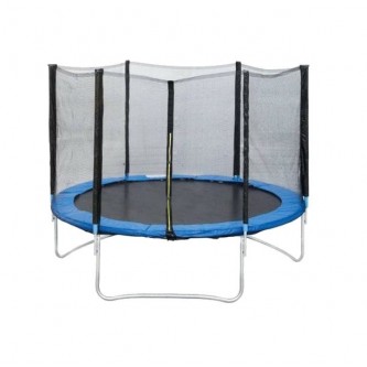 Батут с защитной сеткой DFC TRAMPOLINE FITNESS, 244 см