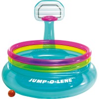 Надувной батут с баскетбольным набором Intex Shoot´N Bounce Jump-O-Lene