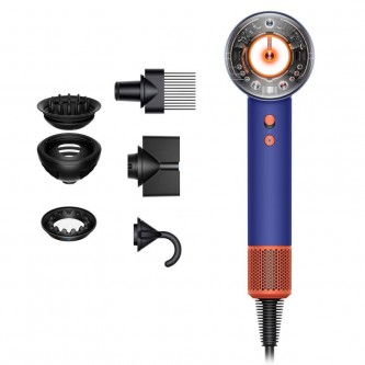 Фен Dyson Supersonic Nural HD16 синий/оранжевый