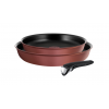 Набор посуды Tefal L6598672 Ingenio Chef Red, 3 предмета