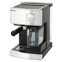 Кофеварка рожковая VITEK VT-1516 серебристый/коричневый