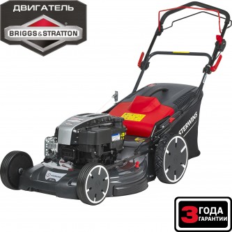 Газонокосилка бензиновая самоходная Sterwins PRO Briggs&Stratton 4.3 л.с 56 см