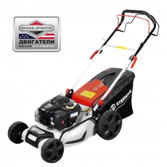 Газонокосилка бензиновая самоходная Sterwins Comfort, 2,5 л/с, 46 см