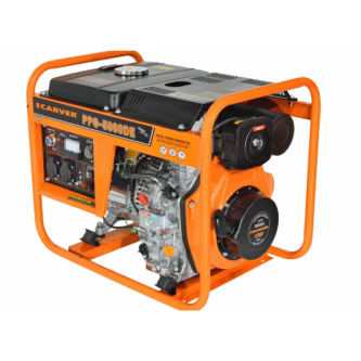 Дизельный генератор CARVER PPG - 5000DE
