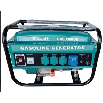 Генератор гибридный газ - бензин GWatt GRS3000GB, 3 кВт