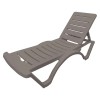 Шезлонг Adriano Classic 187x65x82 см пластик (цвет в ассортименте)