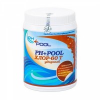 Ph+pool хлор-60t ударный в таблетках по 20гр 1кг