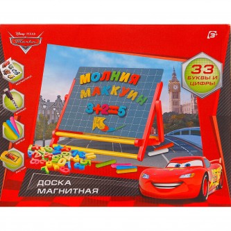 Магнитная двухсторонняя доска Дисней Тачки