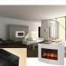 Электрический камин Electrolux EFP/W-1200URLS Черный/Белый G1