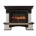 Портал Firelight Forte 25S камень бежевый, шпон Темный дуб