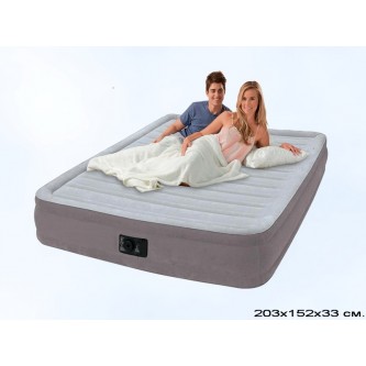 Надувная кровать Intex Comfort Plush Mid Rise Airbed 67770 152Х203Х33 см