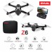 Квадрокоптер Syma Z6, с камерой 4K FPV, GPS 2.4G, с сумкой, 27 минут, 350 метров