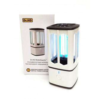 Ультрафиолетовая бактерицидная портативная лампа Rombica Dr.HD MobiQuartz Sterilizer B1  + работа от аккумулятора