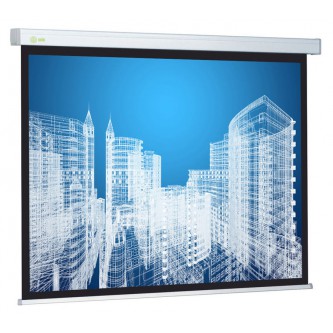 Экран CACTUS Wallscreen CS-PSW-183x244, 244х183 см, 4:3, настенно-потолочный белый