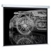 Экран CACTUS Wallscreen CS-PSW-206x274, 274х206 см, 4:3, настенно-потолочный белый