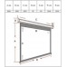 120" (305 см) Экран для проектора DEP WM-120, 244x183 см
