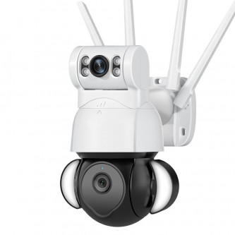 Камера видеонаблюдения. Поворотная камера с wifi модулем R-cams-ip4dual-ptz