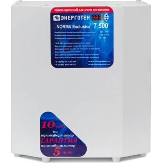 Стабилизатор напряжения ЭНЕРГОТЕХ Norma Exclusive 7500