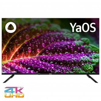 Телевизор BBK 43LEX-8257/UTS2C (B), 4K Ultra HD, черный, смарт ТВ, YaOS