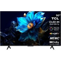 Телевизор TCL 50P7K QLED, 4K Ultra HD, СМАРТ ТВ, Google TV