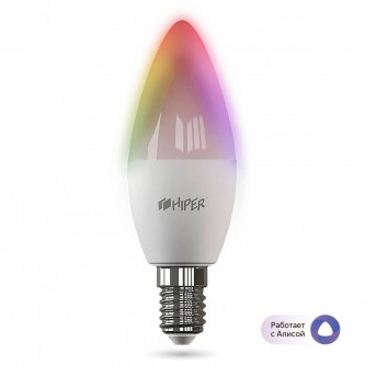Умная лампа HIPER HI-C1 RGB e14