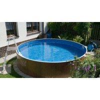 Морозоустойчивый бассейн Azuro круглый 400DL, 3,6х1,1 м comfort