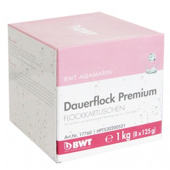 Средство для очистки воды в бассейне BWT Dauerflock Premium (8 шт х 125гр) 