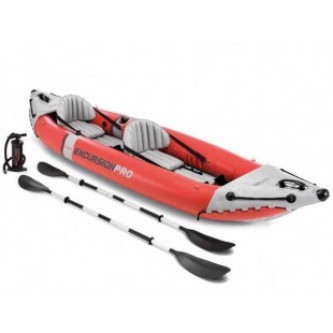 Двухместная надувная лодка-байдарка Intex 68309 EXCURSION PRO