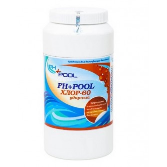 PH+Pool Хлор-60 Ударный в гранулах 2кг